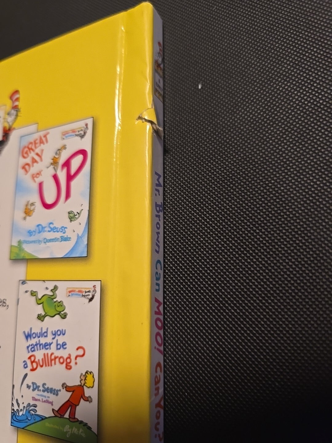 Dr Seuss's Book Lot MrBrown Can Moo, Go Dog Go, Theres No Place Like Spac3