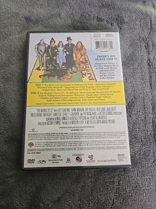 The Wizard of Oz (DVD, 2009, 2-Disc Set, Special Edition)