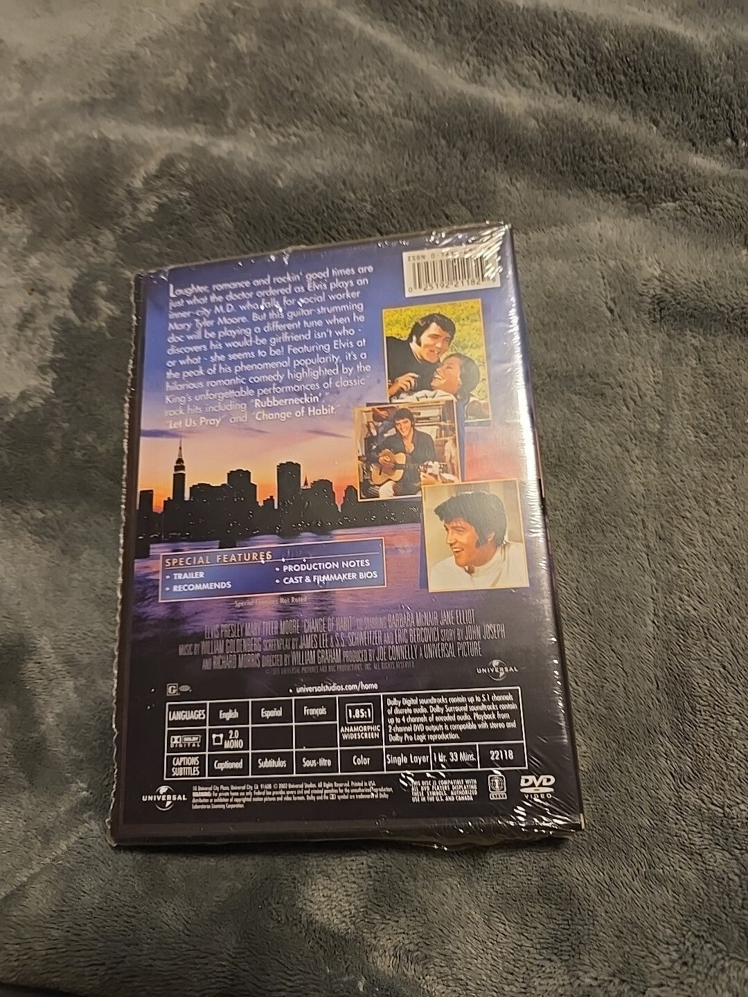 Change of Habit (DVD, 1969)