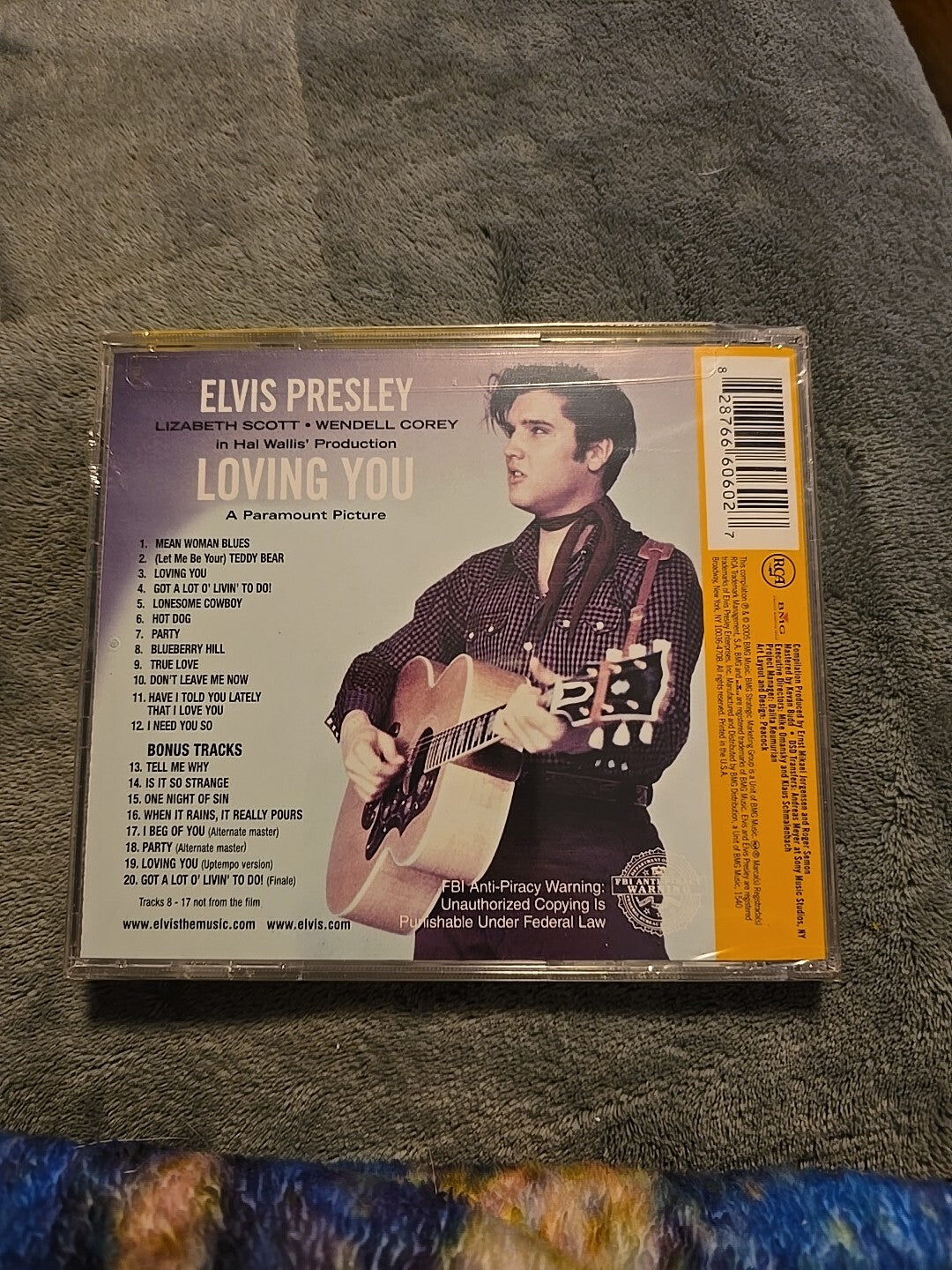 Elvis Presley Loving You CD with 8 bonus songs NEW SEALED