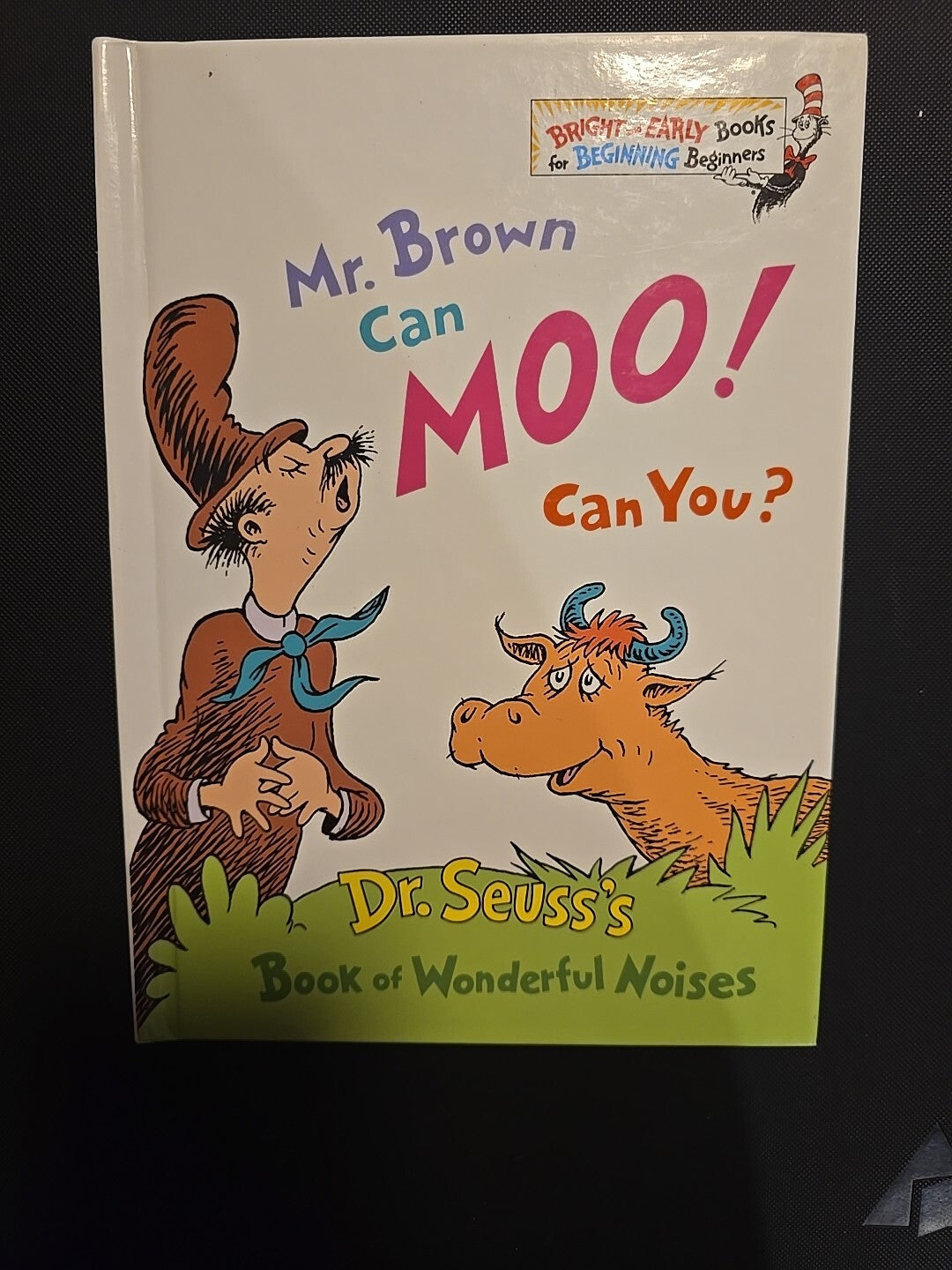 Dr Seuss's Book Lot MrBrown Can Moo, Go Dog Go, Theres No Place Like Spac3