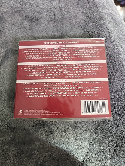 Best of Disco [Digipak] by Countdown (CD, Jul-2005, 3 Discs, Madacy...