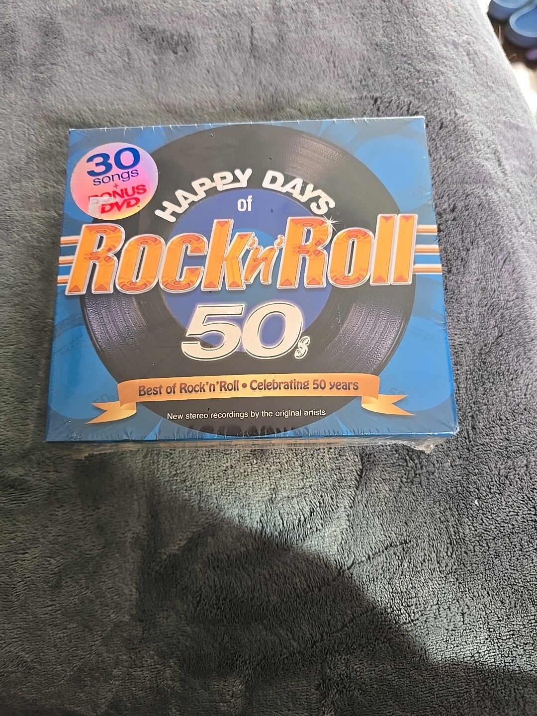 Happy Days of Rock 'n' Roll 50s [Bonus DVD] by Various Artists (CD, Apr-2004, 2