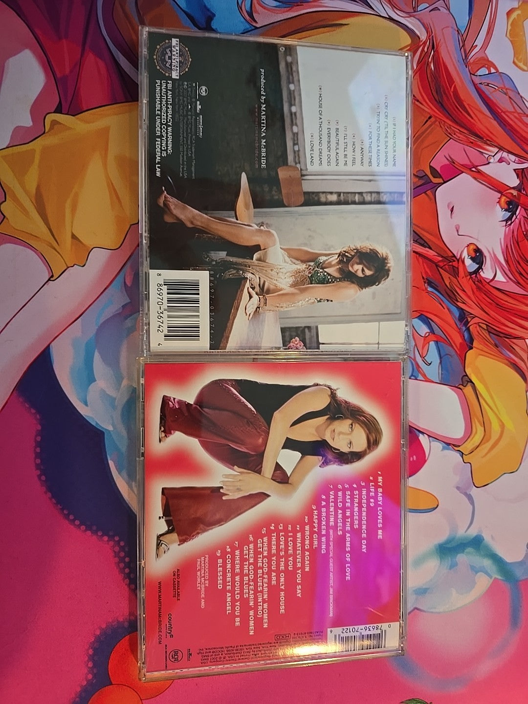 Waking Up Laughing & Greatest Hits by Martina McBride 2disk Bundle 