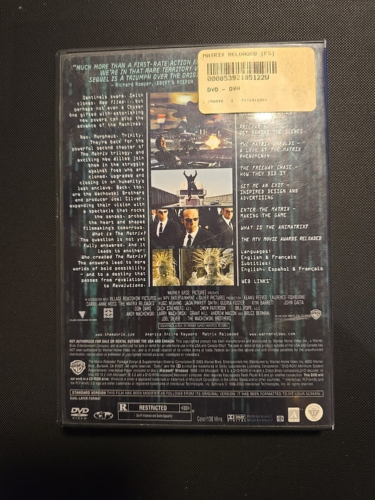 The Matrix Reloaded (DVD, 2003)