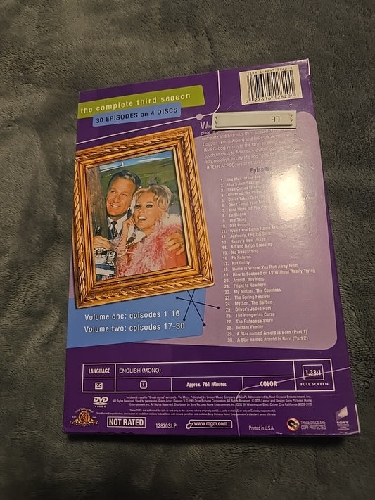 Green Acres - The Complete Third Season (DVD, 2009, 4-Disc Set)