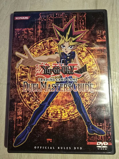 Yu Gi Oh Duel Master's Guide Trading Card Game 1996 Konami Official Rules DVD