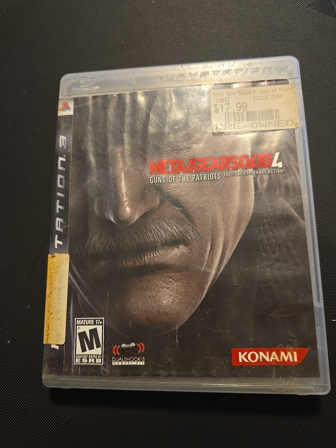 Metal Gear Solid 4: Guns of the Patriots PS3 Tested & Works