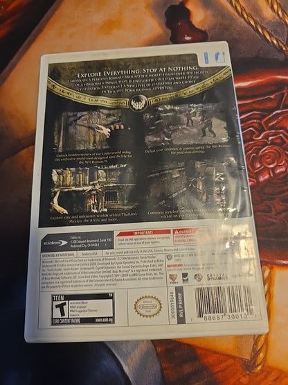Tomb Raider: Underworld Nintendo Wii Tested & Works