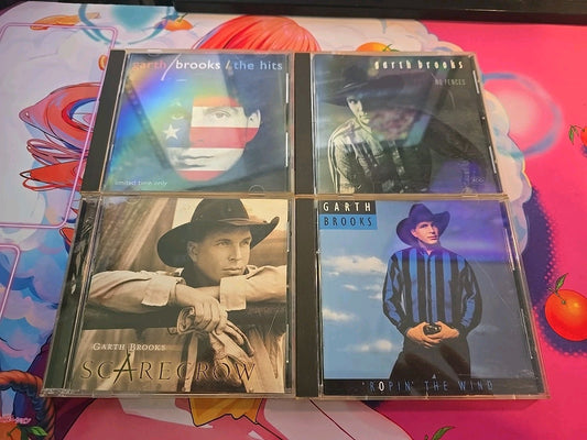 Scarecrow, No Fences, Ropin' The Wind, And The Hits: Garth Brooks 4 Disk Bundle