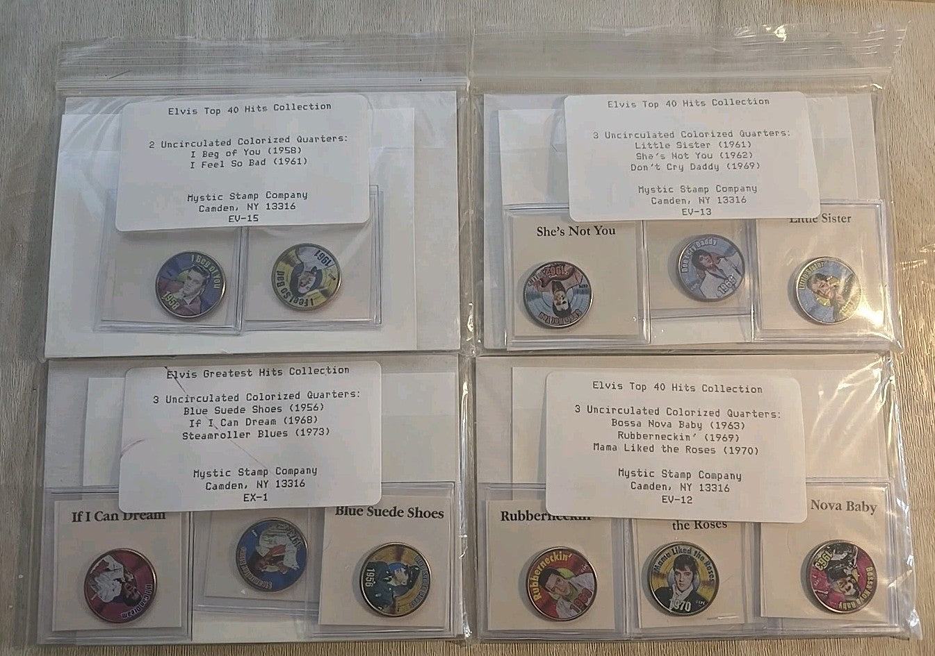 Elvis Top 40 Hits Quarter Collection