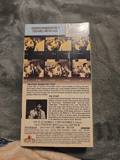 Elvis - The Lost Performances (VHS, 1997, Includes Theatrical Trailer)