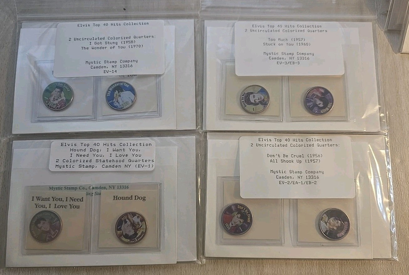 Elvis Top 40 Hits Quarter Collection