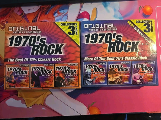 1970's Rock The Best Of The it's Classic Rock Vol 1 - Vol 6