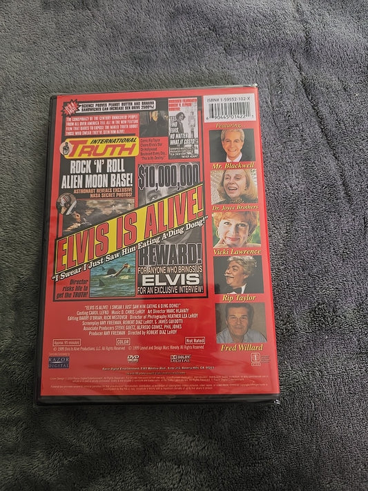 Elvis is Alive I Swear I Just Saw Him Eating a Ding Dong (DVD, 2005)