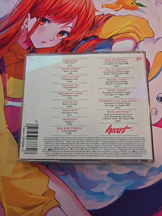 Greatest Hits/Live by Heart (CD, 1990)