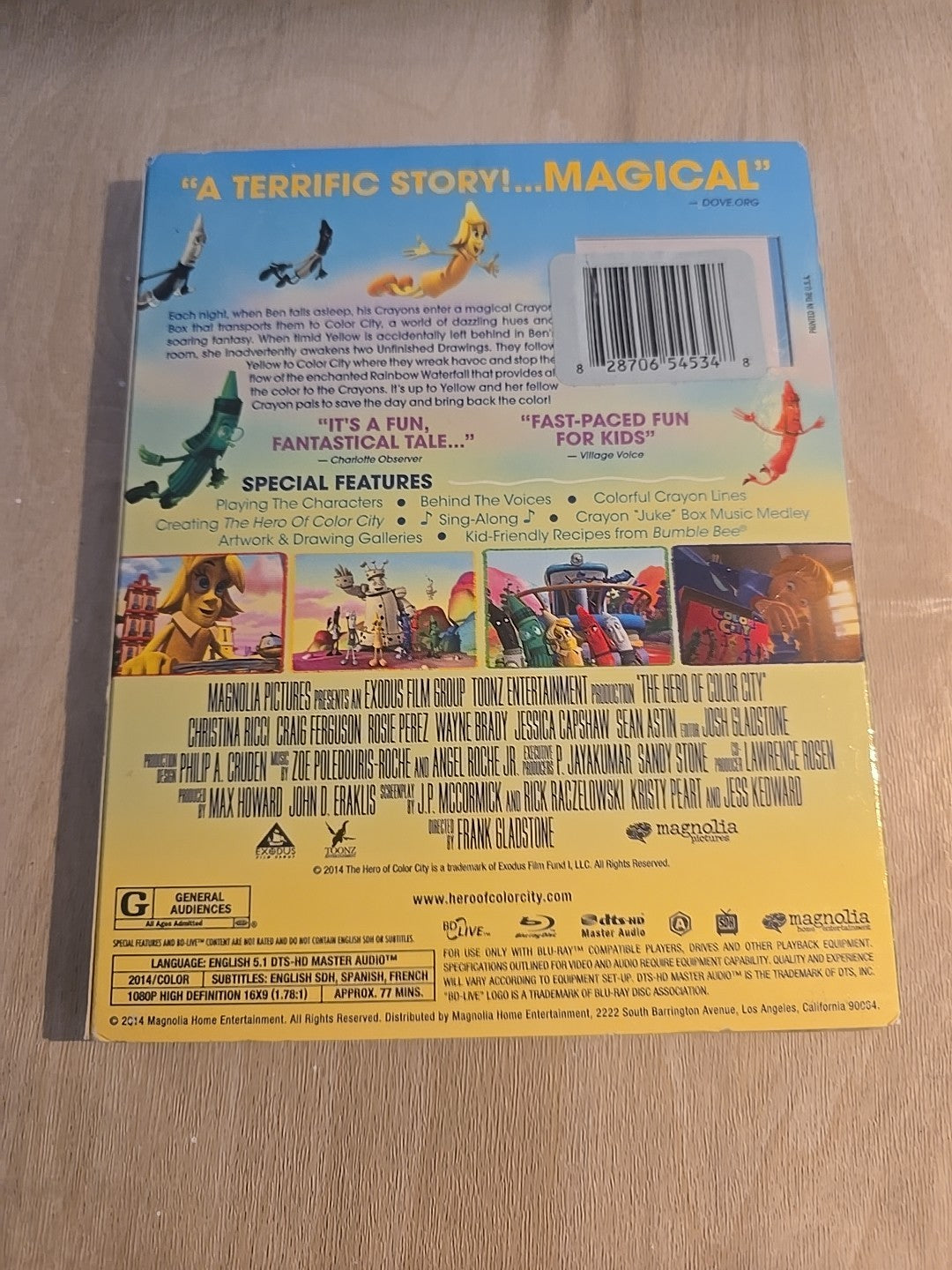 The Hero of Color City (Blu-ray, 2014)