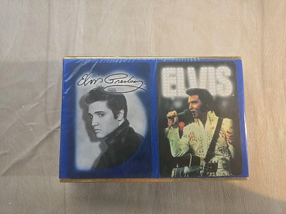 Elvis Presley Playing Cards (2) Deck Package FACTORY SEALED CARDS