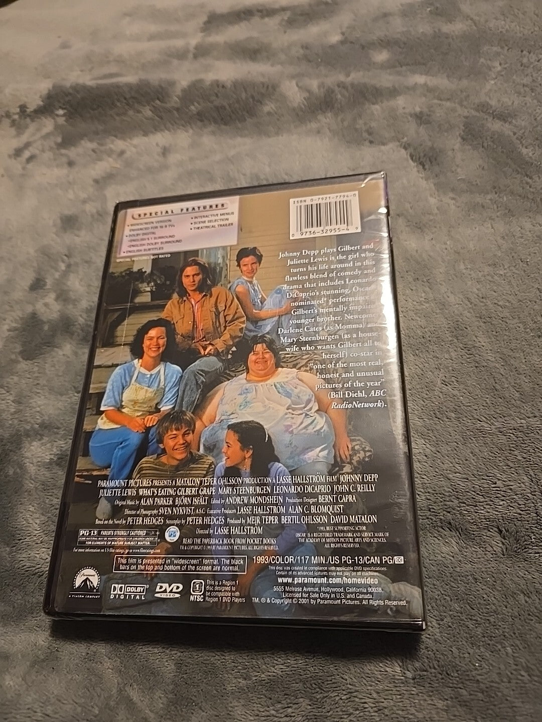 Whats Eating Gilbert Grape (DVD, 2001, Sensormatic)