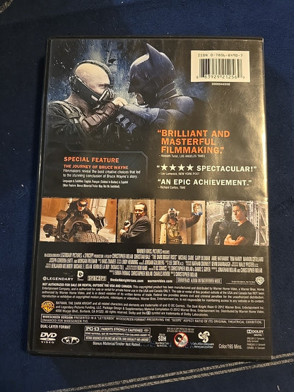 The Dark Knight Rises (DVD, 2012)