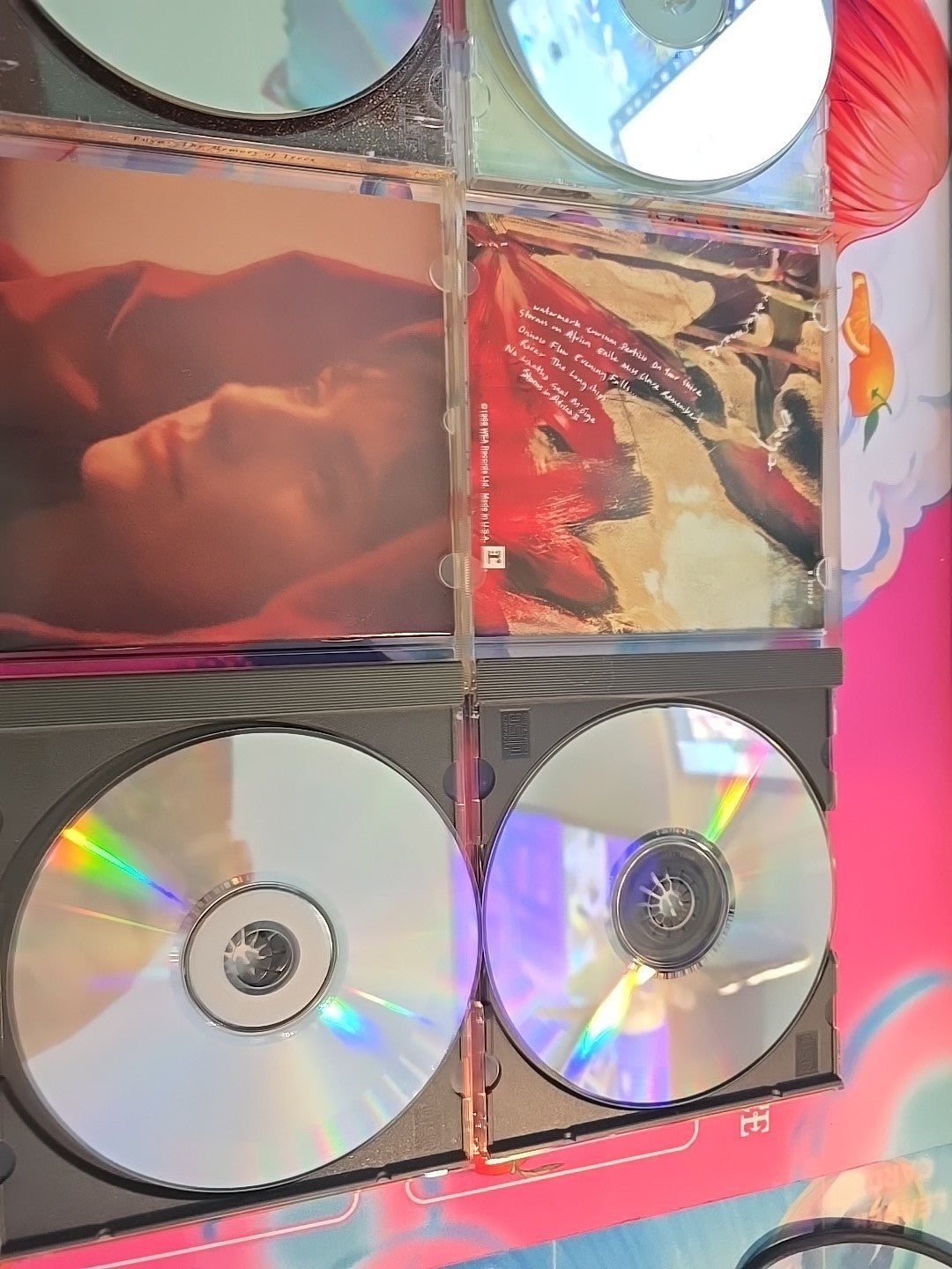 Memory of Trees, A Day Without Rain, The Celts, And Watermark by Enya 4 Disk Set