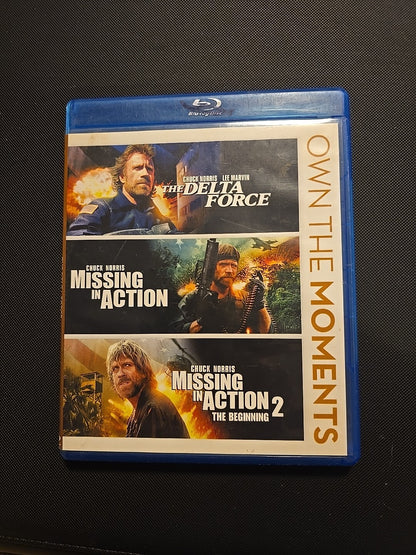 The Delta Force / Missing in Action / Missing in Action 2 (Blu-Ray, 3-Disc Set)