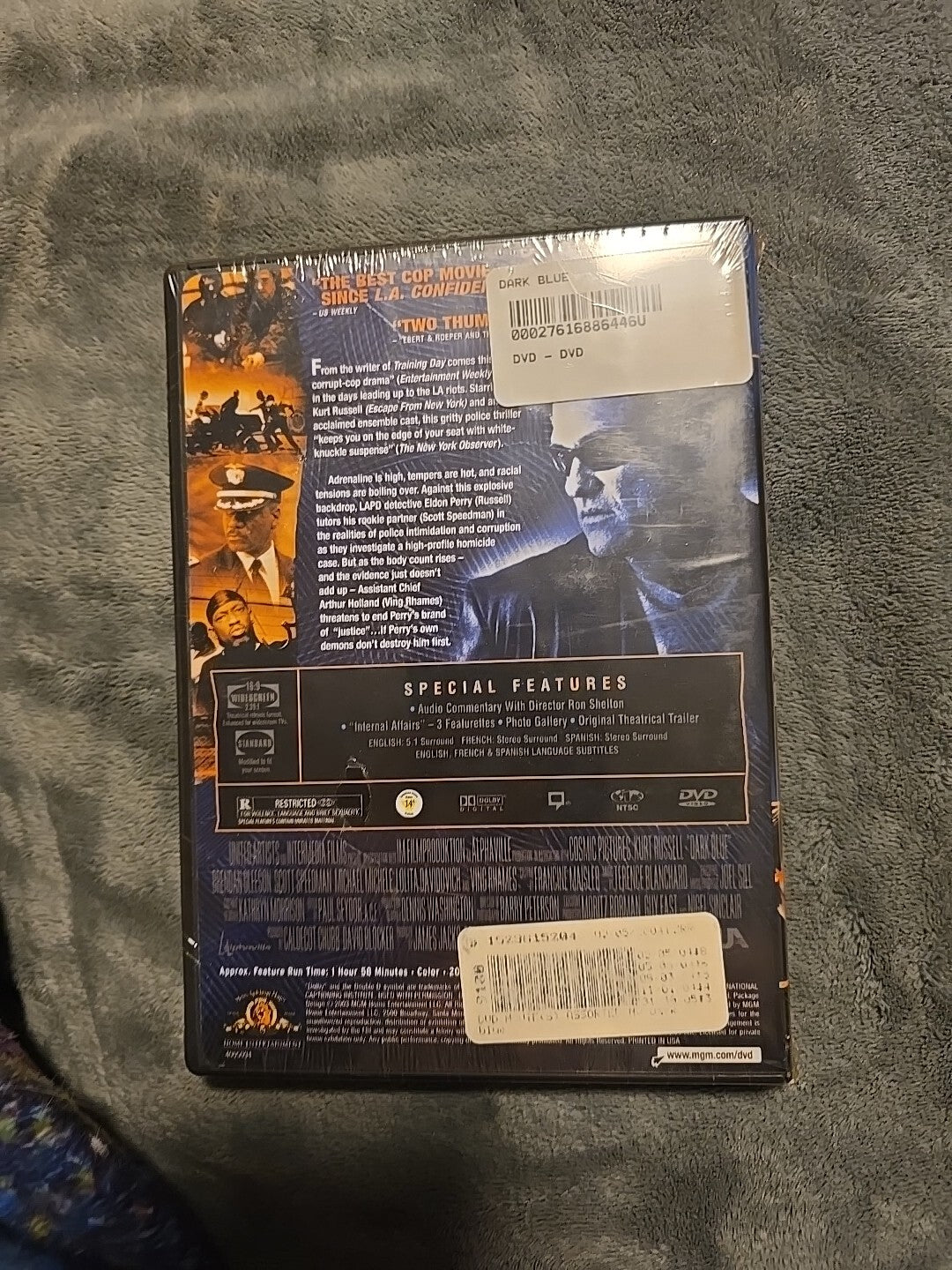 Dark Blue (DVD, 2002)