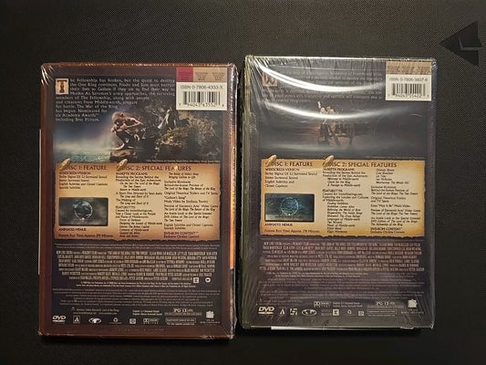 The Lord of the Rings: The Fellowship of the Ring/ The Two Towers Sealed Bundle 