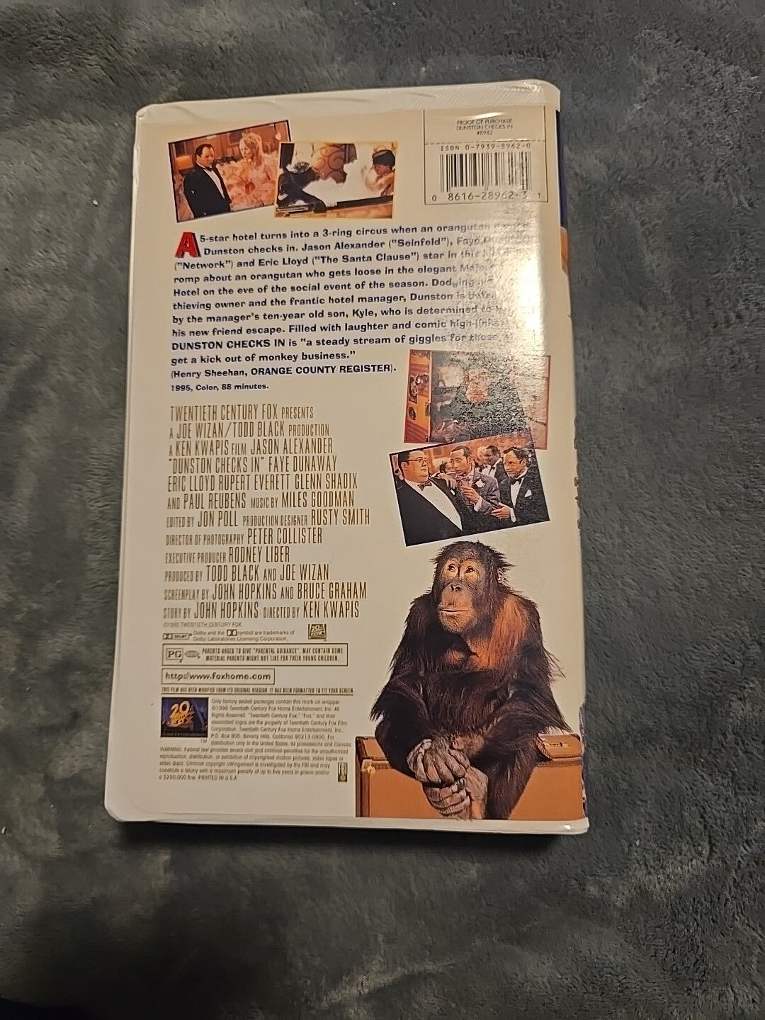 Dunston Checks In (VHS, 1996)