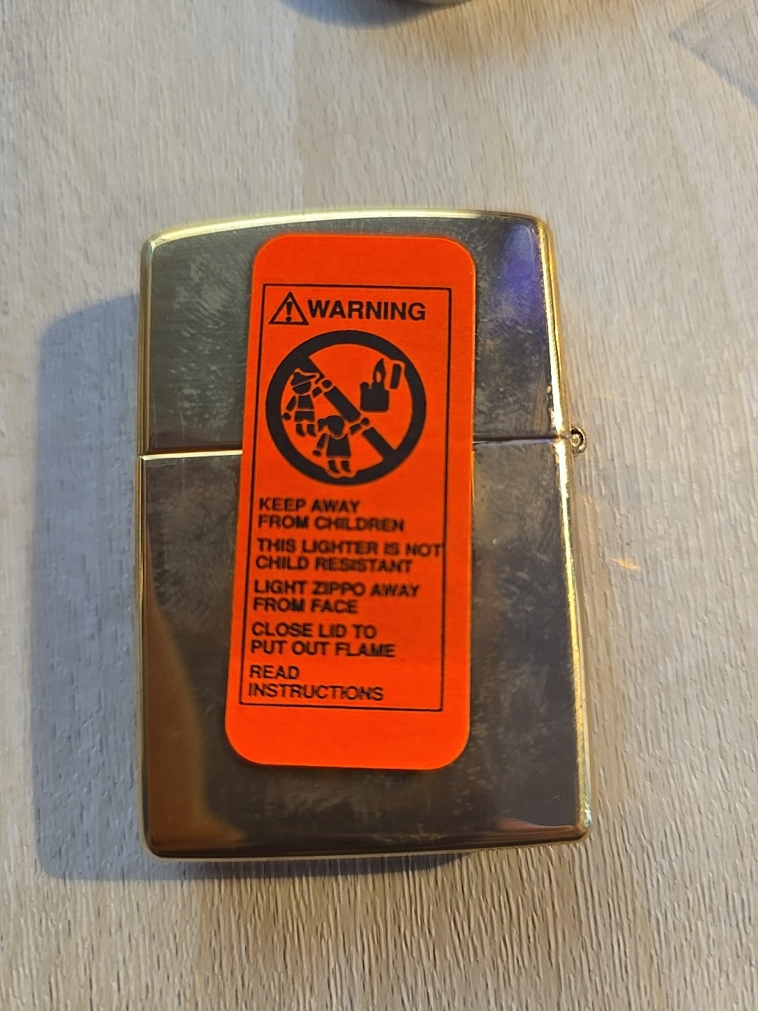 Vintage 1997 The Beatles Anthology Brass Zippo Lighter NEW