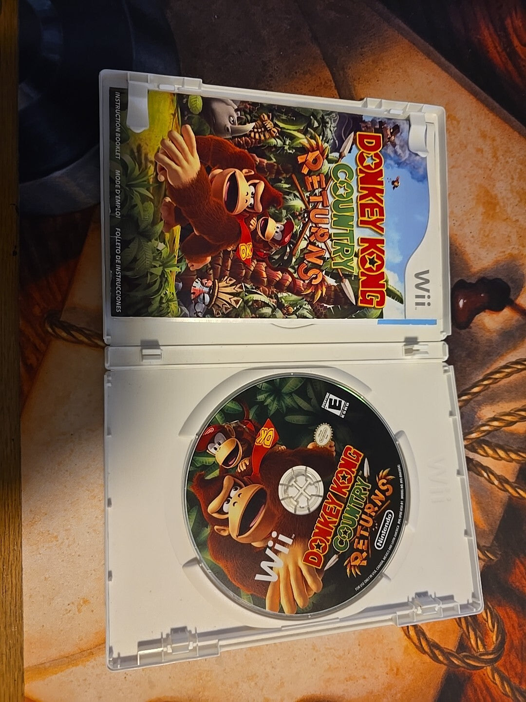 Donkey Kong Country Returns Nintendo Wii Tested & Works