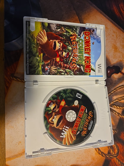 Donkey Kong Country Returns Nintendo Wii Tested & Works