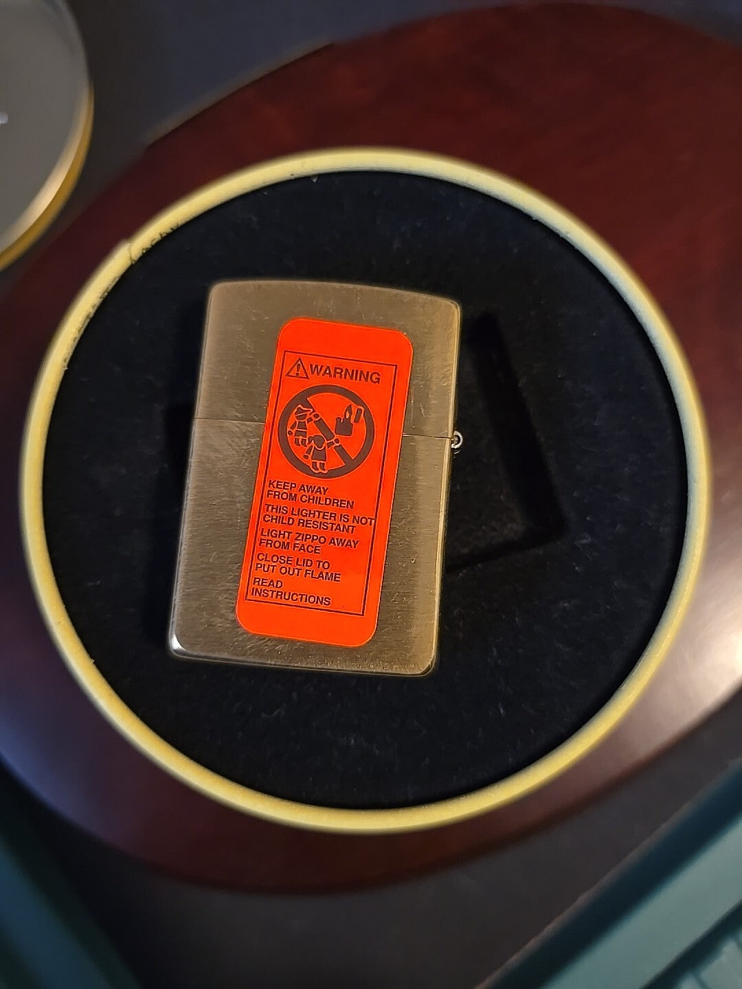 ZIPPO 1995 CAMEL FILTER TURKISH & DOMESTIC BLEND BRASS LIGHTER 23M