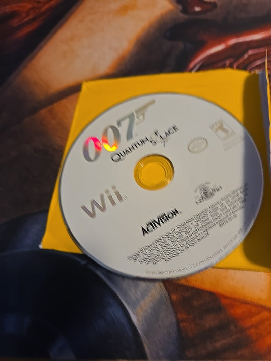 James Bond 007: Quantum of Solace Nintendo Wii Disk Only Tested & Works
