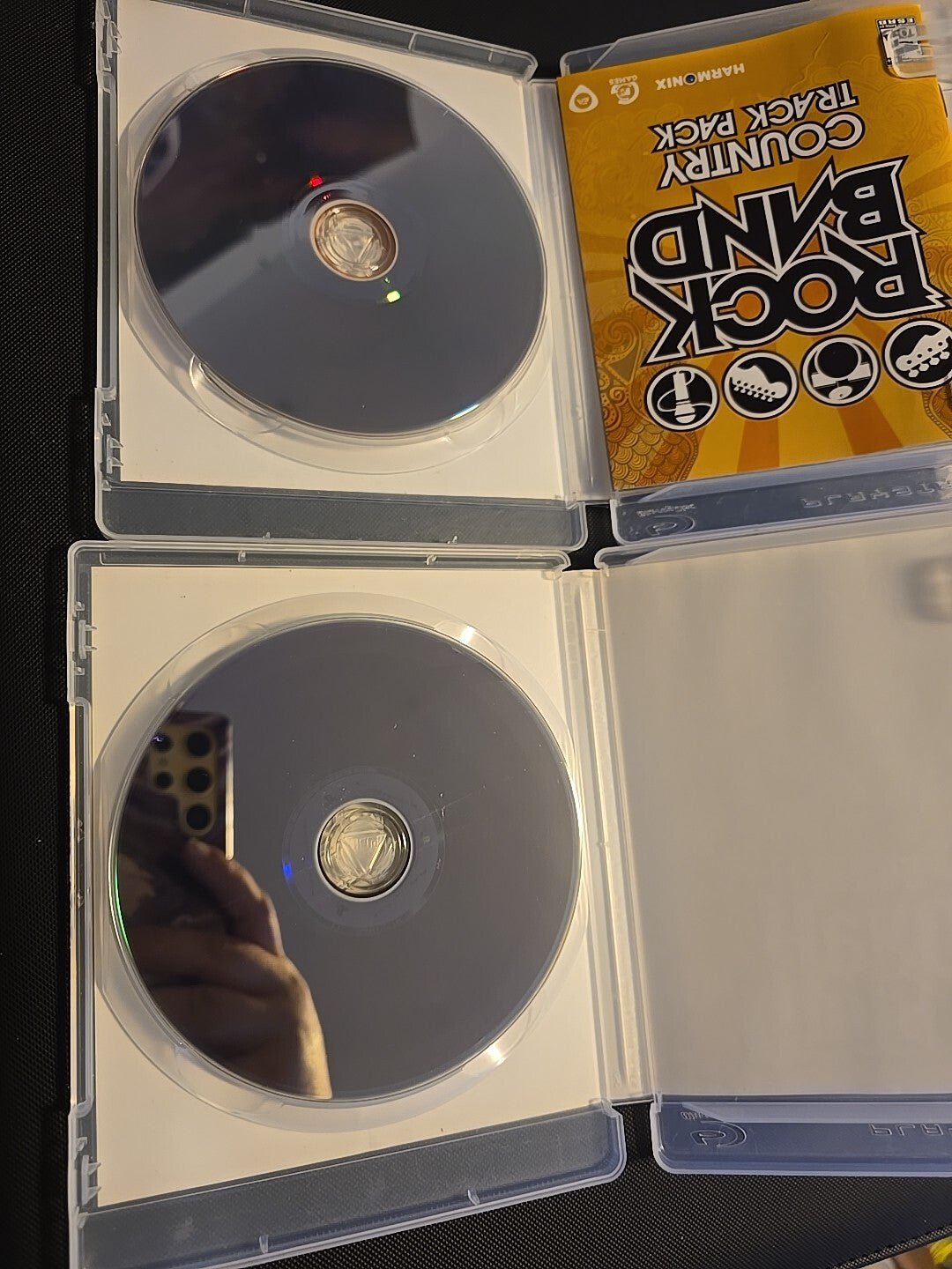 Guitar Hero 3 Legends of Rock/ Rock Band Country Track Pack PS3 Bundle Tested & 