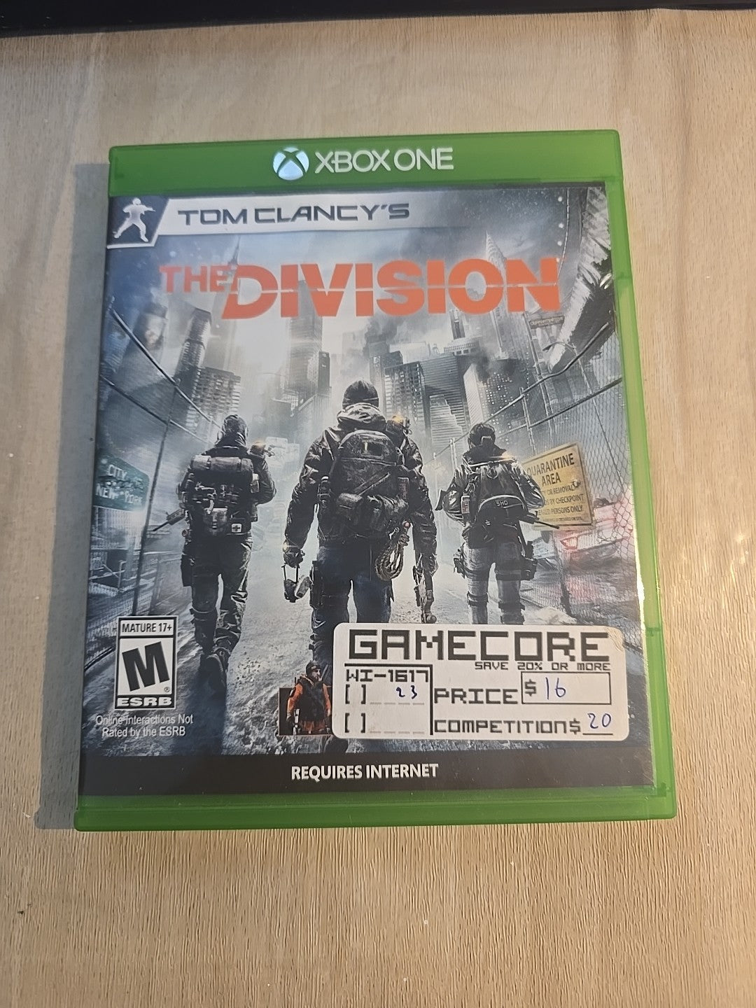 Tom Clancy's: The Division Day One Edition - Microsoft Xbox One