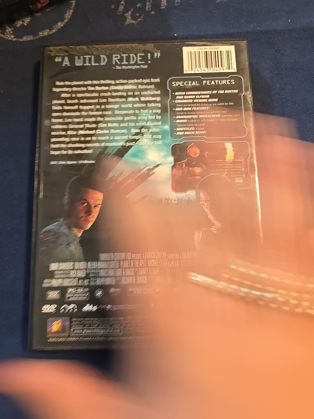 Planet of the Apes (DVD, 2003, Single Disc Version Checkpoint)