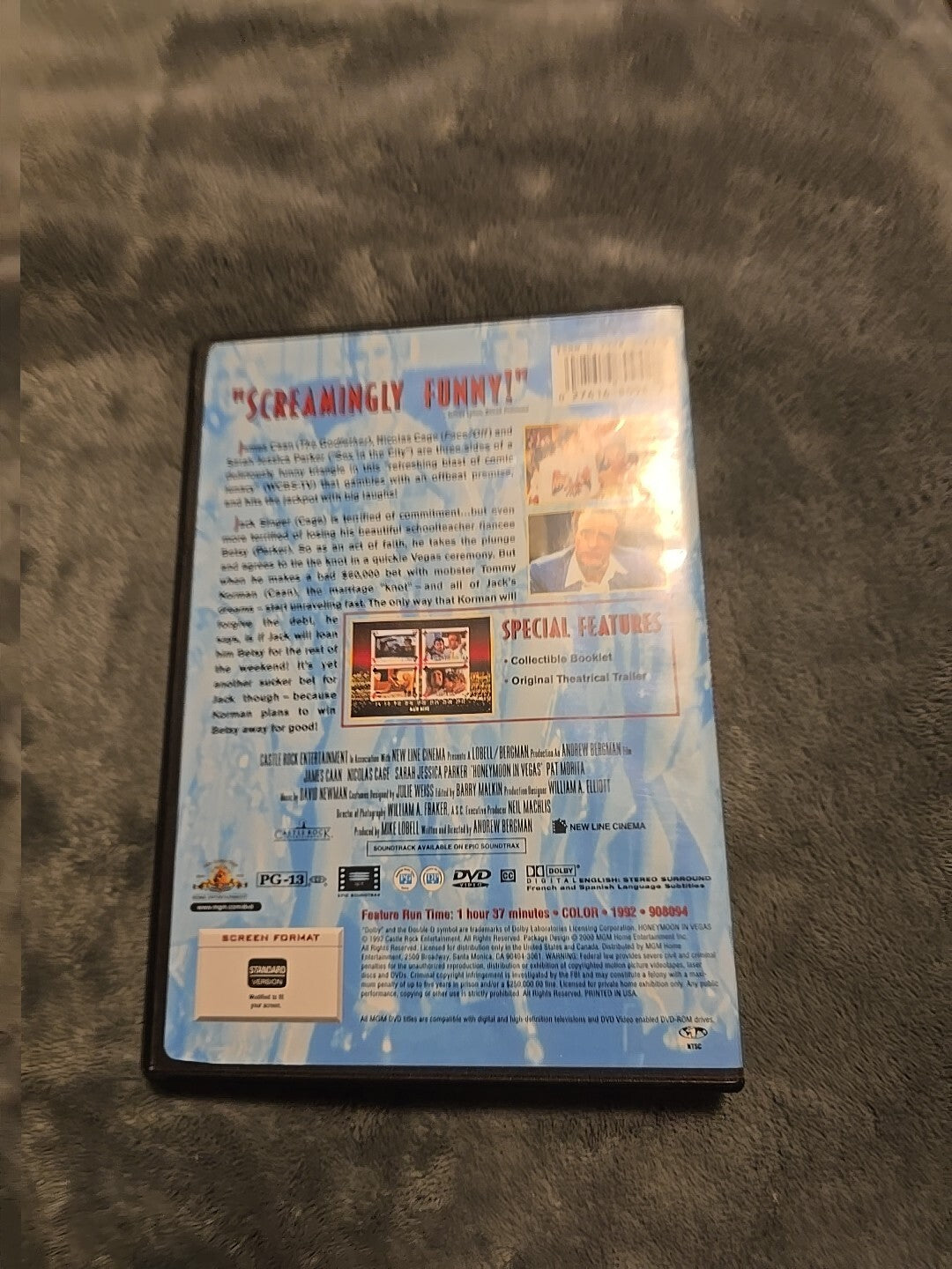 Honeymoon in Vegas (DVD, 1992)