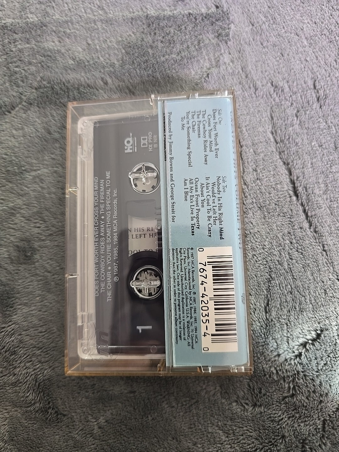 Greatest Hits, Vol. 2 by George Strait (Cassette, Oct-1990, MCA)