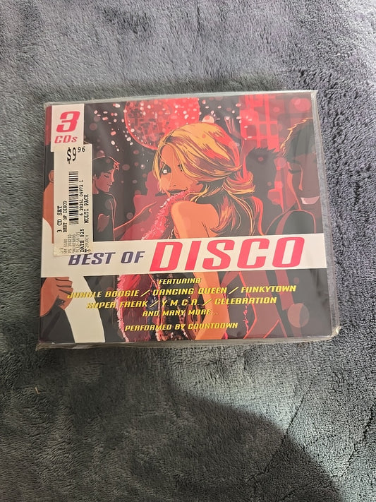 Best of Disco [Digipak] by Countdown (CD, Jul-2005, 3 Discs, Madacy...