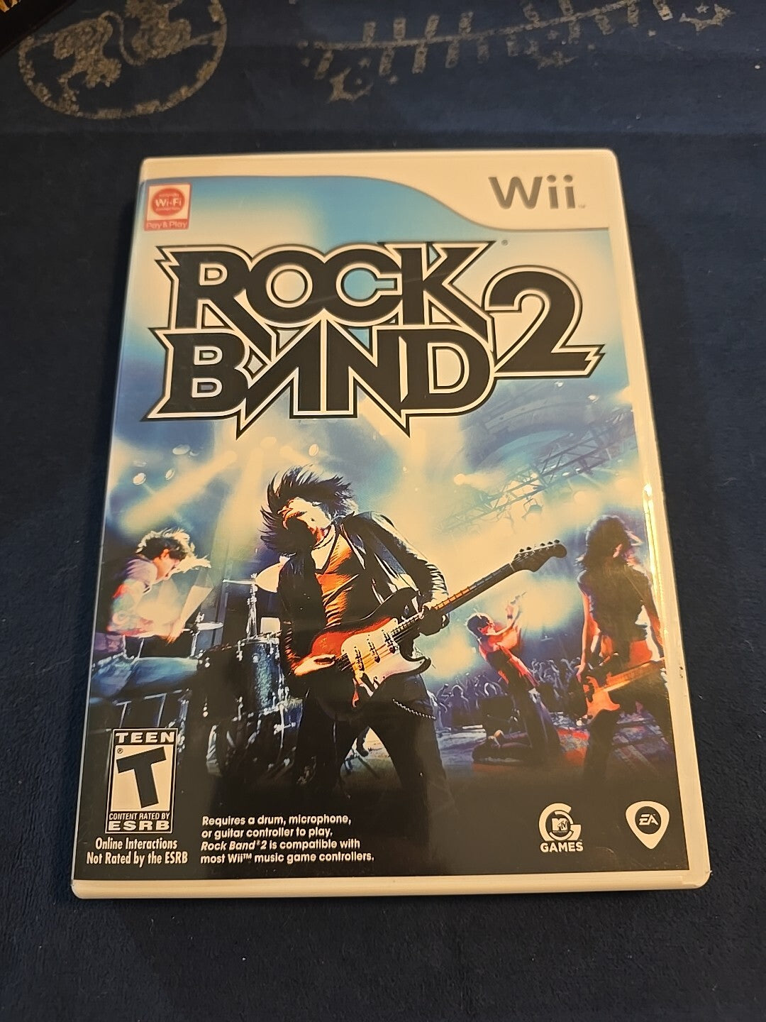 Rock Band 2 Nintendo Wii Tested & Works