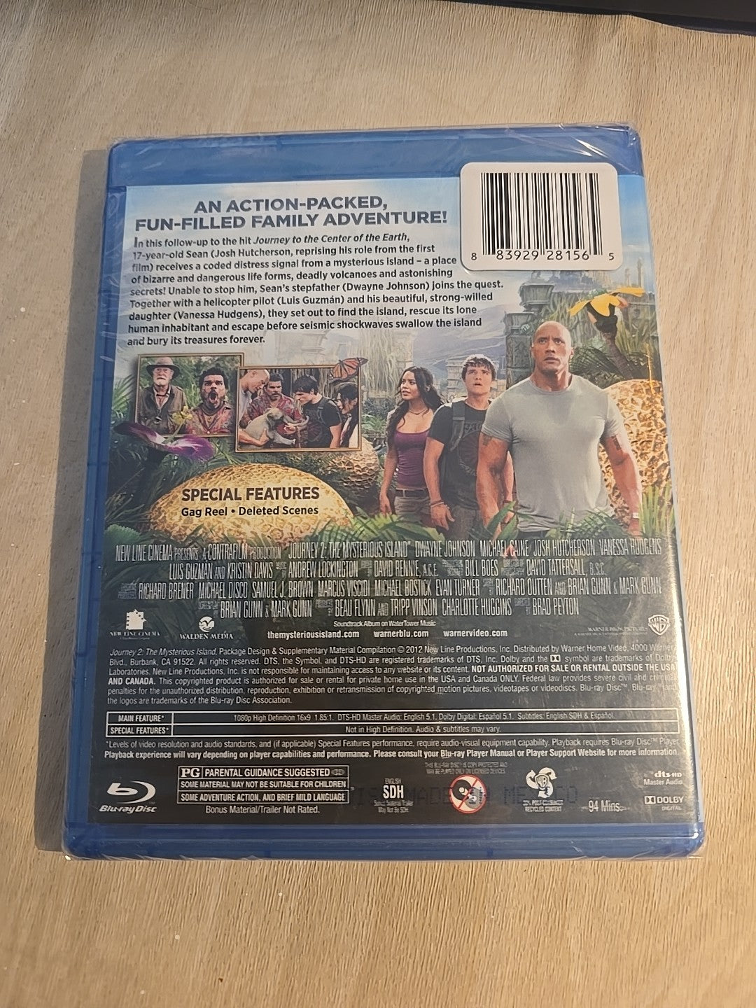 Journey 2: The Mysterious Island - Blu-ray 