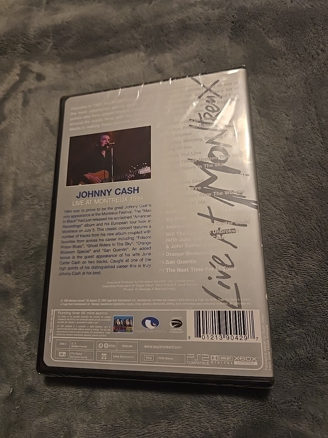 Johnny Cash - Live at Montreux (DVD, 2005)