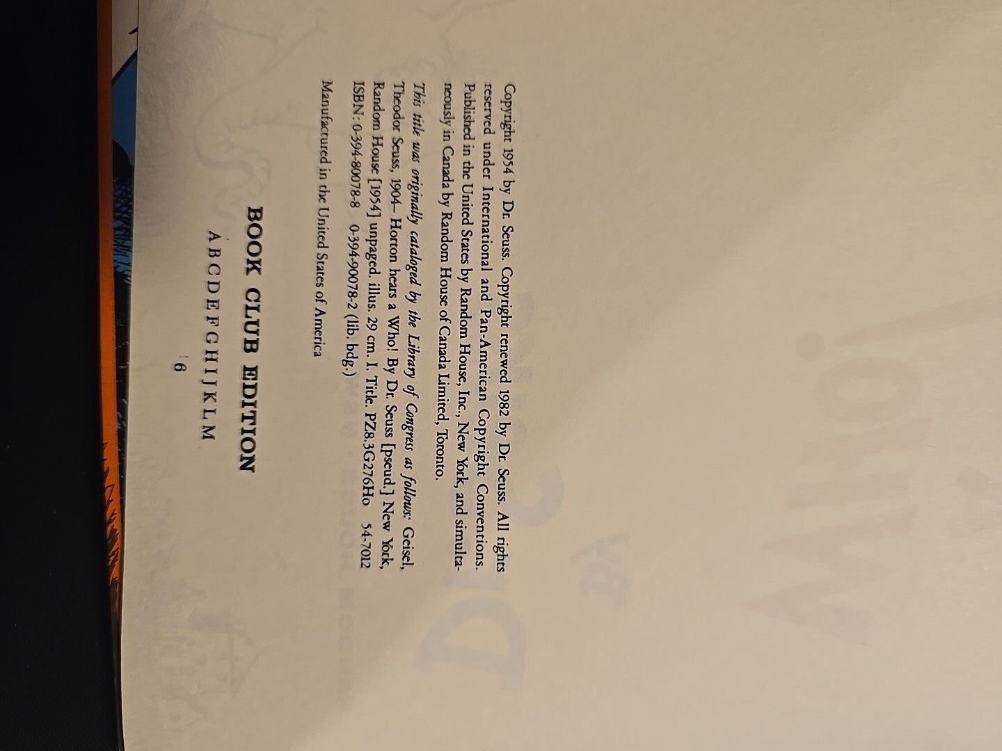 Dr Seuss 3 Book Lot Bartholomew, Horton Hears A Who!, Oh, The Places Youll Go!