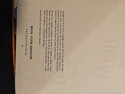 Dr Seuss 3 Book Lot Bartholomew, Horton Hears A Who!, Oh, The Places Youll Go!