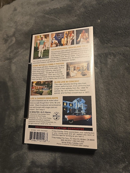 Elvis Presley's Graceland Official Video Tour VHS Clamshell I2