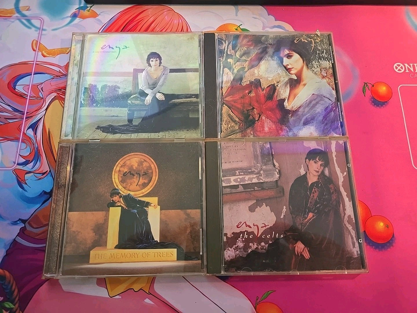 Memory of Trees, A Day Without Rain, The Celts, And Watermark by Enya 4 Disk Set