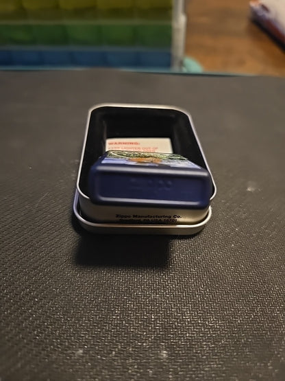CAMEL CIGARETTES JOE CAMEL FLY FISHING ZIPPO LIGHTER MINT IN BOX 1997