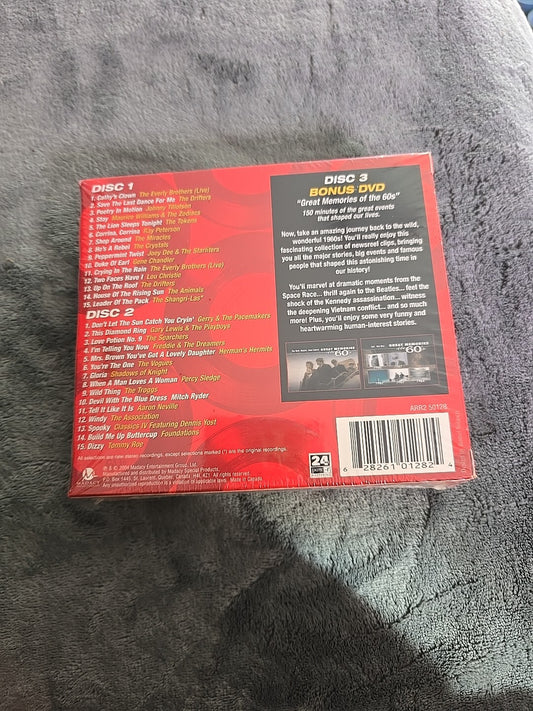 Happy Days of Rock 'n' Roll 60s [Bonus DVD] by Various Artists (CD, Apr-2004, 2