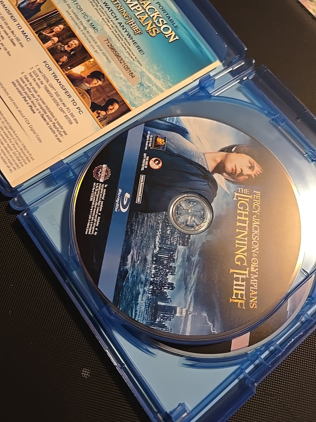 Percy Jackson & the Olympians: the Lightning Thief (Blu-ray, 2010)